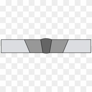 Welded Butt Joint X-section - Warmte Beinvloede Zone Staal, HD Png Download