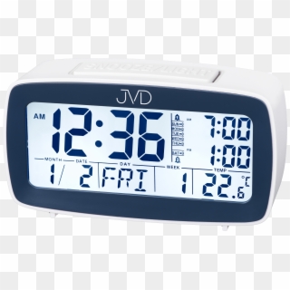 Digital Alarm Clock Png - Radio Clock, Transparent Png