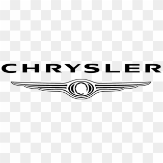 Chrysler Logo Black And White - Transparent Chrysler Logo Png, Png Download