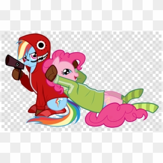 Matryoshka Mlp Base Clipart Rainbow Dash Pinkie Pie - Cat Paw Icon Png, Transparent Png