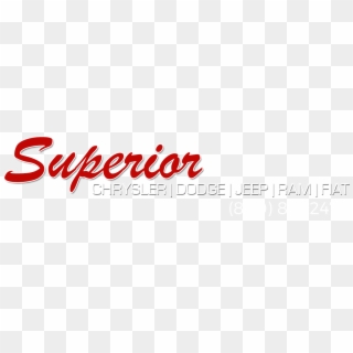 Superior Chrysler Dodge Jeep Ram Fiat - Algodon Superior, HD Png Download