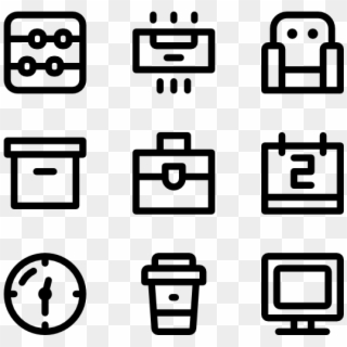 Office - Bathroom Icons Free, HD Png Download