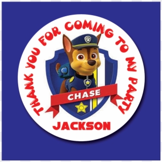 860 X 1000 1 - Paw Patrol Chase Thank You, HD Png Download
