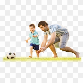 Kid Playing Png - Father Playing With Kids Png, Transparent Png