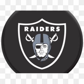 Nfl Oakland Raiders Logo Popsockets Grip - Raiders And Golden Knights, HD Png Download
