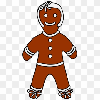 This Free Icons Png Design Of Gingerbread Girl, Transparent Png