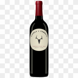 Angels & Cowboys Proprietary Red - Glass Bottle, HD Png Download