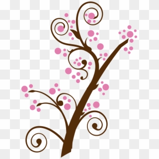 Blossom,plum Blossom, - Cherry Blossom Tree Clipart, HD Png Download