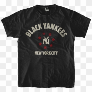 New York Black Yankees Hand Painted T Shirt Negro League - Blues T Shirt, HD Png Download