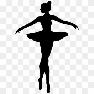 Ballet Transparent Background Ballerina Silhouette, - Ballerina Dance Clipart Black And White, HD Png Download
