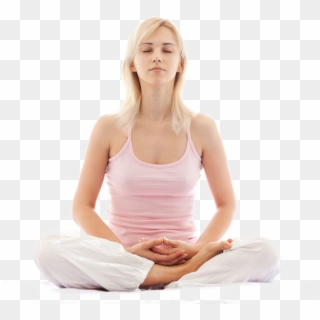 Yoga Girl Png Transparent Image - Breathe Exercise, Png Download