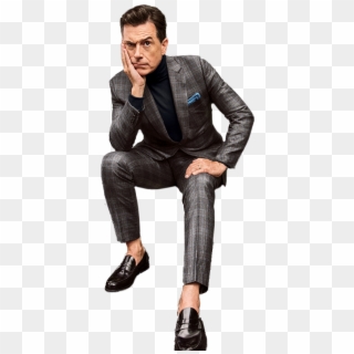 Person Looking Png - Sitting, Transparent Png