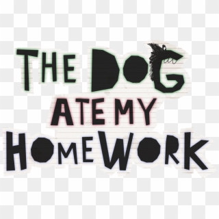 Dog Ate My Homework Clipart, HD Png Download