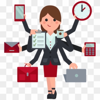 Staff Clipart Administrative Staff - Personal Assistant Cartoon, HD Png Download