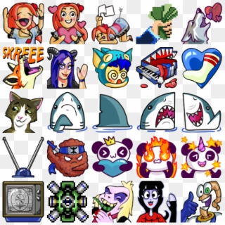 Art Man Over Mars Sub Badge Commissions - Twitch Food Sub Badges, HD Png Download