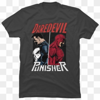 Daredevil And Punisher - Rock The Vote Shirt, HD Png Download