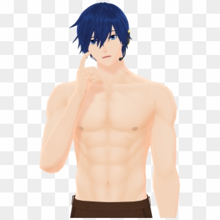 Buff Manly Ice Cream Man By Kaahgome Pluspng - Kaito Muscle, Transparent Png