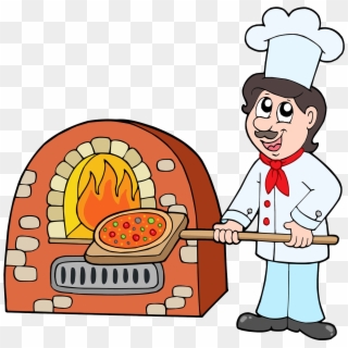 Pizza Baking Chef Oven - Make A Pizza Clipart, HD Png Download