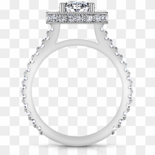 Drawn Diamonds Oval Diamond - Engagement Ring, HD Png Download
