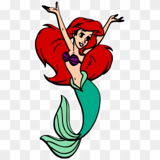 Crafting With Meek Ariel Svg Svgs Pinterest Ariel, - Ariel The Mermaid Clipart Svg, HD Png Download