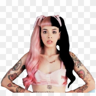 Melaniemartinez Sticker - Melanie Martinez Pink Hair, HD Png Download