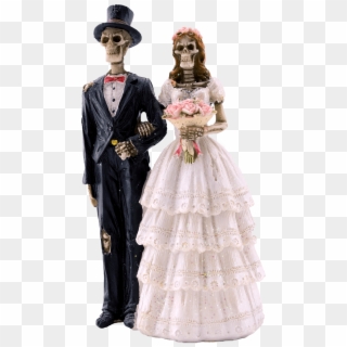 Bride And Groom, Skeleton, Png, Gothic, Decoration - Bride Skull Icon Png, Transparent Png