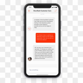 A Live-chat Feature That Fits The Mental Model Users - Ios Safari, HD Png Download