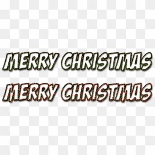 Merry Christmas Text Png - Calligraphy, Transparent Png