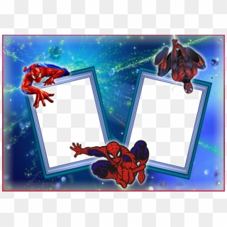 Free Photos, Man Child, Marvel, Photo Effects, Spiderman, - Spiderman Birthday Frame Png, Transparent Png