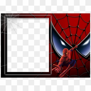Spider-man Frame Wallpapers Hd - Spiderman Picture Frame, HD Png Download