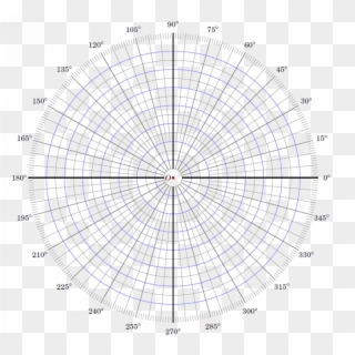 Printable Polar Coordinate Graph Paper Akba Eenw Coordinates - Graph Paper, HD Png Download