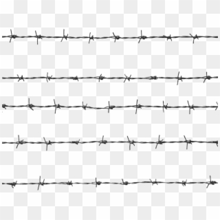 Aluminum Wires Png Image File - Barbed Wire Fence Png, Transparent Png