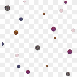 Banner Library Download Sparkle Glitter Dots Beautiful - Circle, HD Png Download