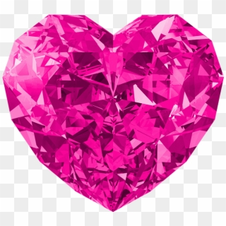 Com/png/diamond Heart Png - Red Diamond Gemstone, Transparent Png