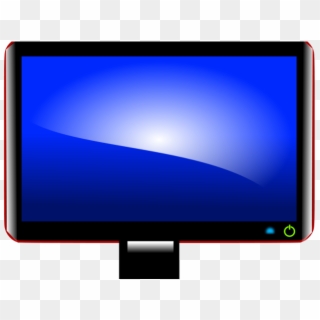 Pc Clipart Computer Update - Led-backlit Lcd Display, HD Png Download