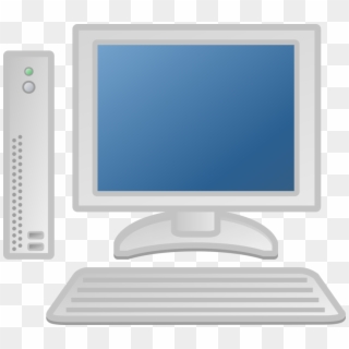 Clipart Computer Desktop Computer - Thin Client Clipart, HD Png Download