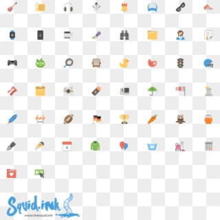 Free Flat Icon Pack - Free Flat Icon Pack Png, Transparent Png