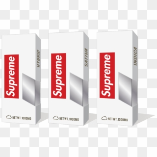 Surpreme Vape Cartridge Boxes For Sale - Supreme Vape Cartridge Box, HD Png Download