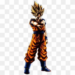 #dragonball Z #goku #supersaiyan #dbz #dbzdokkanbattle - Super Saiyan Goku Lr, HD Png Download