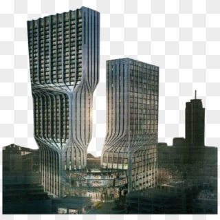 Picture Free Hotel Drawing Skyscraper - Mercury House Zaha Hadid, HD Png Download