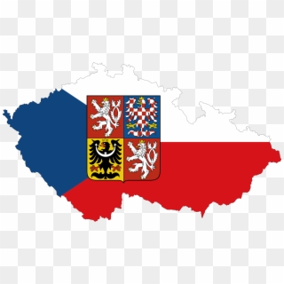 Big Image - Czech Republic Coat Of Arms Flag, HD Png Download