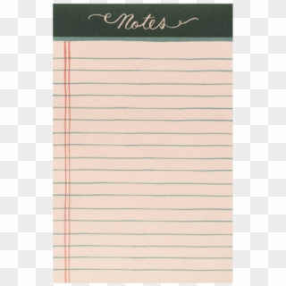 Lined Stationery Paper - Rose Lined Notepad, HD Png Download
