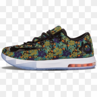 The Nationality Nike Kd 6 Ext Qs Floral - Nike Mens Kd 6 Ext, HD Png Download
