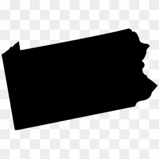 United States Silhouette Png - Pennsylvania State Map, Transparent Png