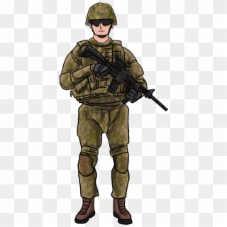 Png Soldiers Clip Art - Military Soldier Clipart Png, Transparent Png