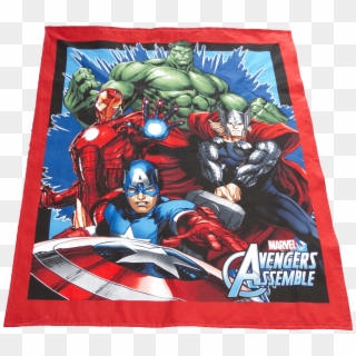 Cuddly Blanket Avengers Assemble - Avengers Assemble, HD Png Download