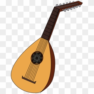 Clipart Of Musical Instruments - Lute Png, Transparent Png