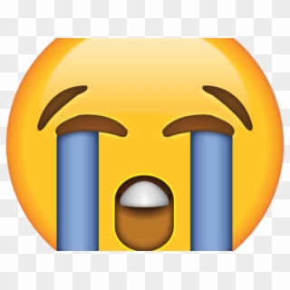 Crying Emoji Clipart - Crying Face Emoji Png, Transparent Png