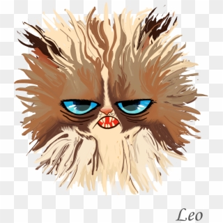 Grumpy Cat Leo Horoscope - Grumpy Cat Horoscope, HD Png Download