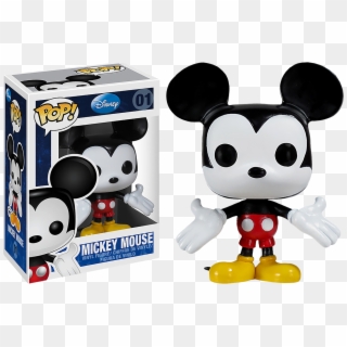 Mickey Mouse Pop Vinyl Figure - Mickey Mouse Pop Vinyl, HD Png Download